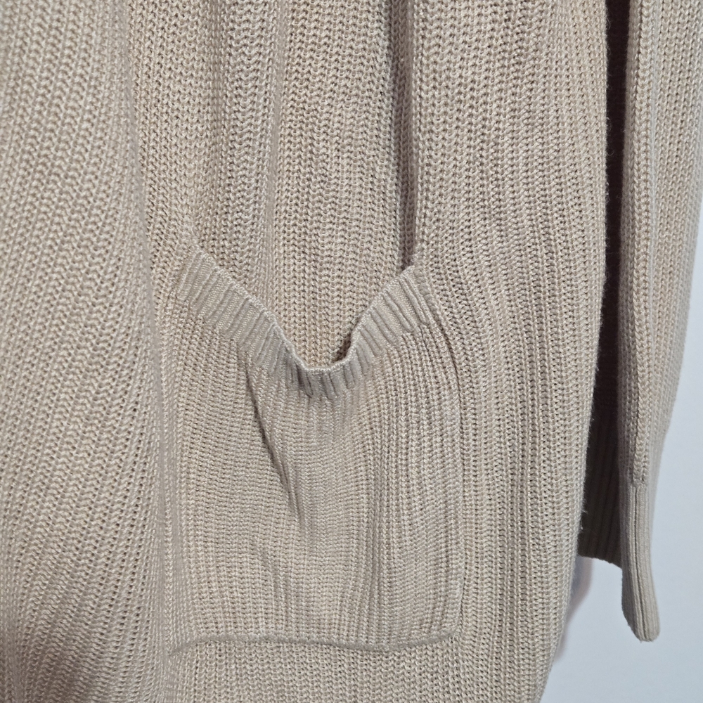 Nine West Women's Tan Cardigan Sweater- Size XXL - Picture 5 of 7